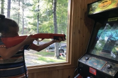 Girl-Playing-Hunting-Game-